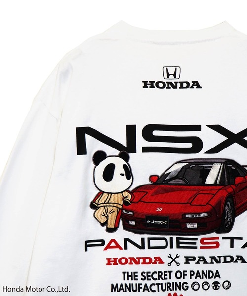 PANDIESTA（パンディエスタ）の「Honda×Pandiesta NSX オートワークスロンT(M2)（Tシャツ/カットソー・メンズ・ネイビー/ブラック/ホワイト・L/M/XL/XXL）」の14枚目の写真