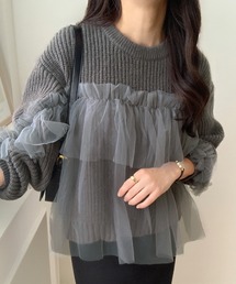 LAUIR（ラウアー）の「長袖ニット（ニット/セーター）」