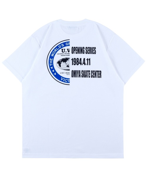 MEDICOM TOY(メディコムトイ)の「MLE U.W.F. T-SHIRTS OPENING SERIES(Tシャツ/カットソー・メンズ・ブラック/ホワイト・MEDIUM/LARGE/X-LARGE)」の4枚目の写真
