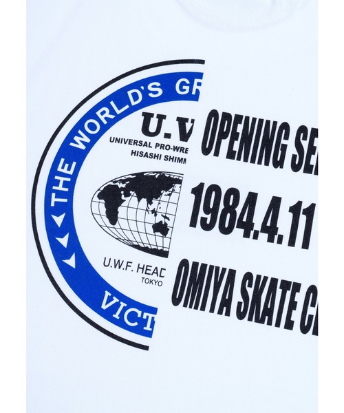 MEDICOM TOY(メディコムトイ)の「MLE U.W.F. T-SHIRTS OPENING SERIES(Tシャツ/カットソー・メンズ・ブラック/ホワイト・MEDIUM/LARGE/X-LARGE)」の3枚目の写真