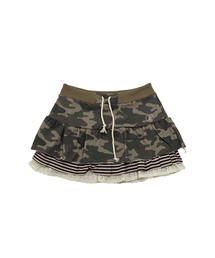 GRAILZ（グレイルズ）の「CAMO LAYERED SKIRT [CAMO]（スカート）」