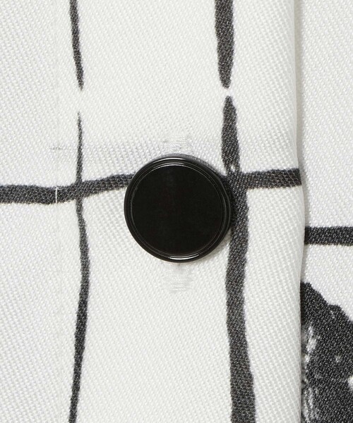 LOULOU WILLOUGHBY（ルルウィルビー）の「【LOULOU WILLOUGHBY】SILK COフラワーチェックシャツブラウス（シャツ/ブラウス・レディース・ホワイト系その他・2）」の17枚目の写真