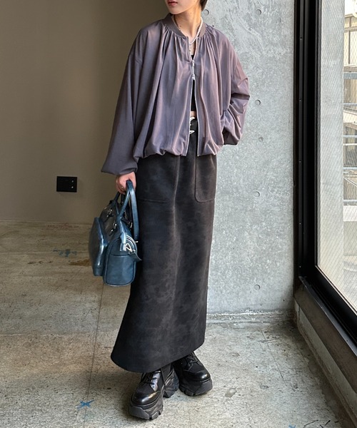 PAGEBOY（ページボーイ）の「シアーカットバルーンブルゾン（ブルゾン・レディース・オフホワイト/グレー/ブラック・FREE）」の21枚目の写真