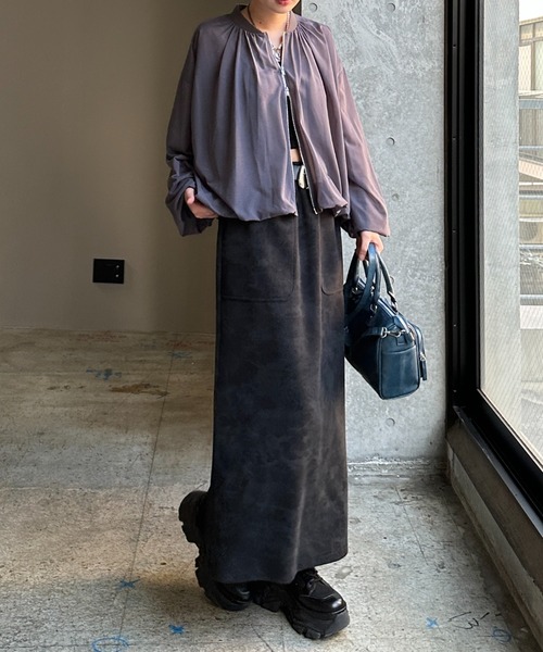 PAGEBOY（ページボーイ）の「シアーカットバルーンブルゾン（ブルゾン・レディース・オフホワイト/グレー/ブラック・FREE）」の20枚目の写真