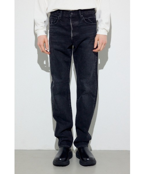 AZUL by moussy(アズールバイマウジー)の「AZUL DENIM ベーシックストレート(デニムパンツ・メンズ・ブラック/ブルー・34inch/32inch/30inch/28inch)」の7枚目の写真