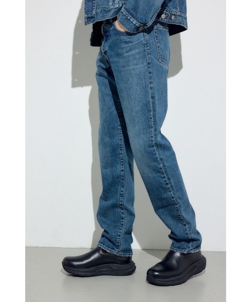AZUL by moussy(アズールバイマウジー)の「AZUL DENIM ベーシックストレート(デニムパンツ・メンズ・ブラック/ブルー・34inch/32inch/30inch/28inch)」の14枚目の写真