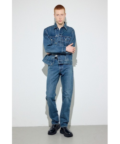 AZUL by moussy(アズールバイマウジー)の「AZUL DENIM ベーシックストレート(デニムパンツ・メンズ・ブラック/ブルー・34inch/32inch/30inch/28inch)」の15枚目の写真