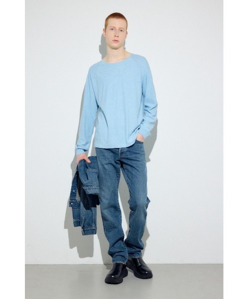 AZUL by moussy(アズールバイマウジー)の「AZUL DENIM ベーシックストレート(デニムパンツ・メンズ・ブラック/ブルー・34inch/32inch/30inch/28inch)」の16枚目の写真
