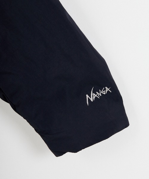 NANGA（ナンガ）の「[NANGA/ナンガ] ノーカラー ソフトダウンカーディガン（ダウンジャケット/コート・レディース・グレー/ブラック・L/M）」の14枚目の写真