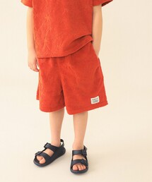 BEAMS mini | 総柄 パイル ショートパンツ 2026SS（90～140cm）(その他パンツ)