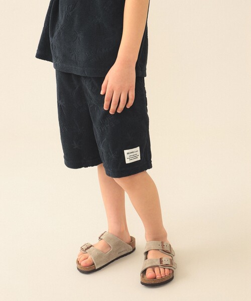 BEAMS mini(ビームスミニ)の「総柄 パイル ショートパンツ 2026SS(90~140cm)(その他パンツ・キッズ・ネイビー/オレンジ系その他6/ライトグレー・100/120/110/90/140/130)」の12枚目の写真