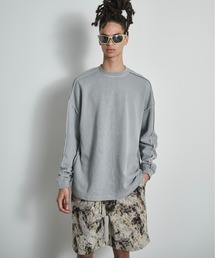 Inside-Out Waffle Long Sleeve Tee / インサイドアウトワッフルロングスリーブT