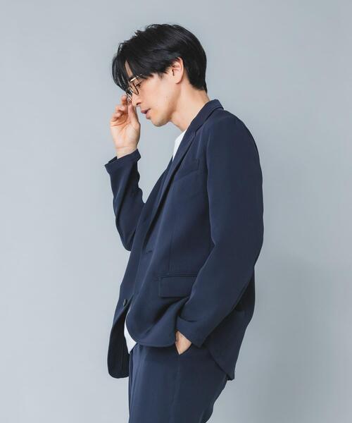 URBAN RESEARCH ROSSO MEN(アーバンリサーチロッソメン)の「『イージーケア』ハイパフォーマンス快適ジャケット(テーラードジャケット・メンズ・ブラック/チャコールグレー/ネイビー・SMALL/MEDIUM/LARGE/X-LARGE)」の21枚目の写真
