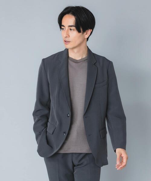URBAN RESEARCH ROSSO MEN(アーバンリサーチロッソメン)の「『イージーケア』ハイパフォーマンス快適ジャケット(テーラードジャケット・メンズ・ブラック/チャコールグレー/ネイビー・SMALL/MEDIUM/LARGE/X-LARGE)」の5枚目の写真