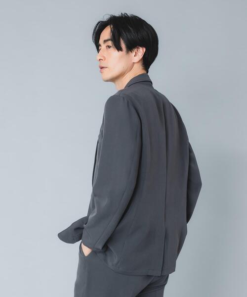 URBAN RESEARCH ROSSO MEN(アーバンリサーチロッソメン)の「『イージーケア』ハイパフォーマンス快適ジャケット(テーラードジャケット・メンズ・ブラック/チャコールグレー/ネイビー・SMALL/MEDIUM/LARGE/X-LARGE)」の7枚目の写真