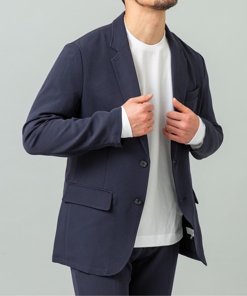 URBAN RESEARCH ROSSO MEN（アーバンリサーチロッソメン）の「『イージーケア』ハイパフォーマンス快適ジャケット（テーラードジャケット・メンズ・ブラック/チャコールグレー/ネイビー・SMALL/MEDIUM/LARGE/X-LARGE）」の14枚目の写真