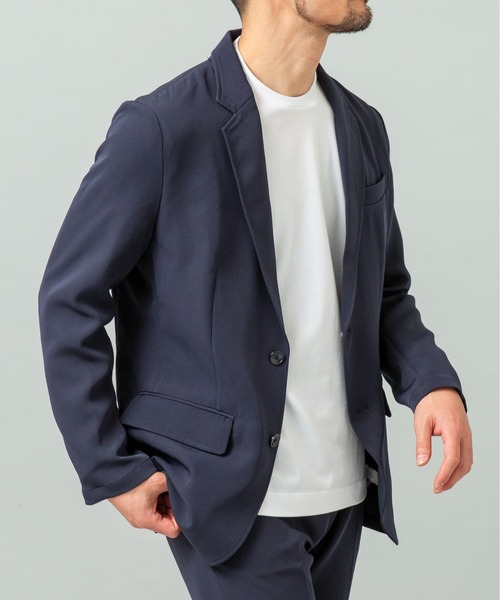 URBAN RESEARCH ROSSO MEN（アーバンリサーチロッソメン）の「『イージーケア』ハイパフォーマンス快適ジャケット（テーラードジャケット・メンズ・ブラック/チャコールグレー/ネイビー・SMALL/MEDIUM/LARGE/X-LARGE）」の15枚目の写真