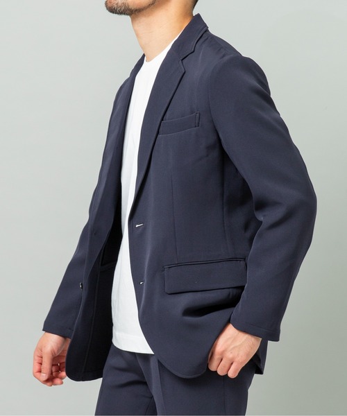 URBAN RESEARCH ROSSO MEN（アーバンリサーチロッソメン）の「『イージーケア』ハイパフォーマンス快適ジャケット（テーラードジャケット・メンズ・ブラック/チャコールグレー/ネイビー・SMALL/MEDIUM/LARGE/X-LARGE）」の16枚目の写真