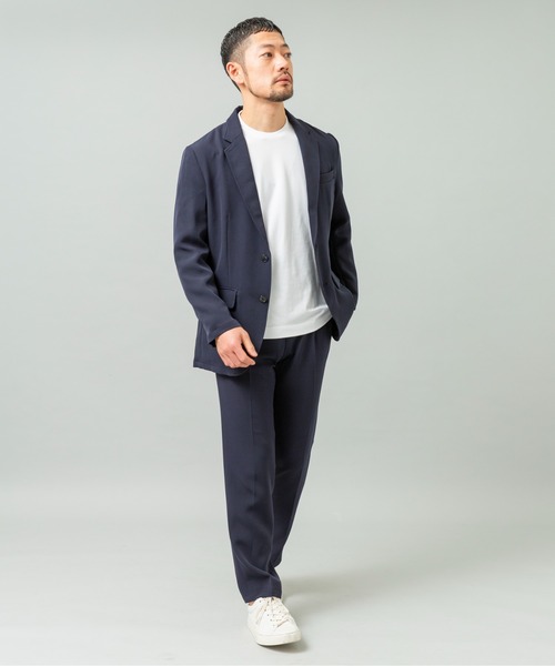 URBAN RESEARCH ROSSO MEN（アーバンリサーチロッソメン）の「『イージーケア』ハイパフォーマンス快適ジャケット（テーラードジャケット・メンズ・ブラック/チャコールグレー/ネイビー・SMALL/MEDIUM/LARGE/X-LARGE）」の17枚目の写真