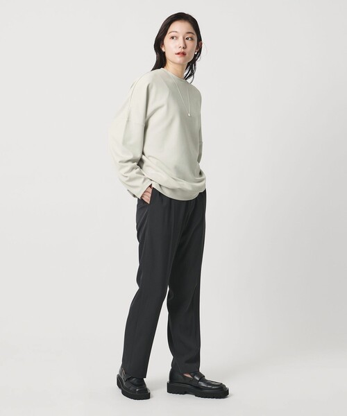 MARW UNITED ARROWS（マルゥ ユナイテッドアローズ）の「＜MARW UNITED ARROWS＞ジョーゼット プルオーバー 撥水・UVカット（Tシャツ/カットソー・レディース・ブラック/ナチュラル/ホワイト・FREE）」の5枚目の写真