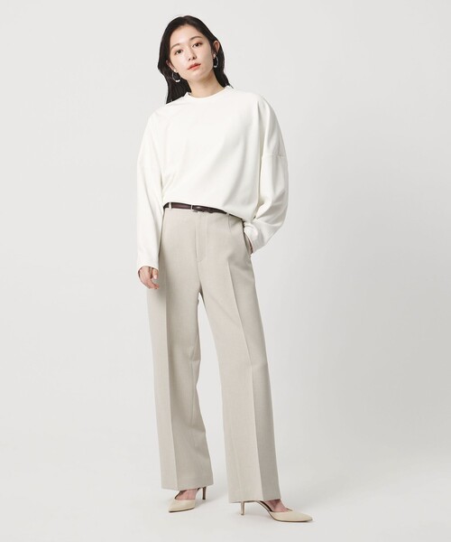 MARW UNITED ARROWS（マルゥ ユナイテッドアローズ）の「＜MARW UNITED ARROWS＞ジョーゼット プルオーバー 撥水・UVカット（Tシャツ/カットソー・レディース・ブラック/ナチュラル/ホワイト・FREE）」の7枚目の写真