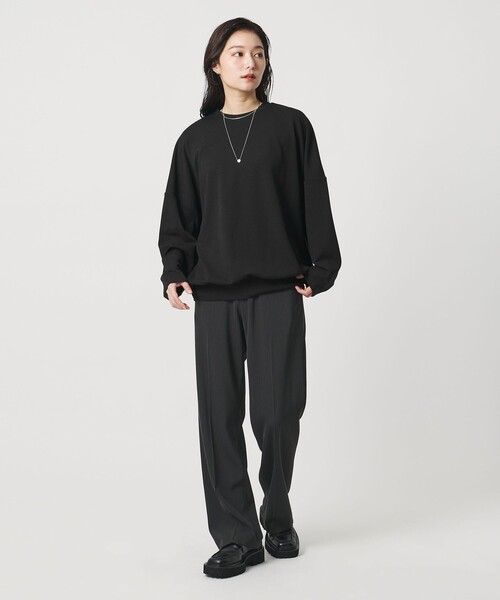 MARW UNITED ARROWS（マルゥ ユナイテッドアローズ）の「＜MARW UNITED ARROWS＞ジョーゼット プルオーバー 撥水・UVカット（Tシャツ/カットソー・レディース・ブラック/ナチュラル/ホワイト・FREE）」の10枚目の写真