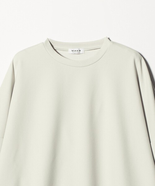 MARW UNITED ARROWS（マルゥ ユナイテッドアローズ）の「＜MARW UNITED ARROWS＞ジョーゼット プルオーバー 撥水・UVカット（Tシャツ/カットソー・レディース・ブラック/ナチュラル/ホワイト・FREE）」の17枚目の写真