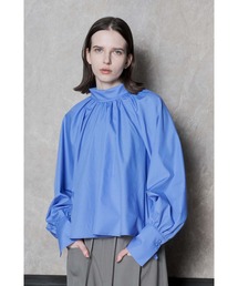 Limue（リミュ）の「ボータイAラインシャツ（シャツ/ブラウス）」