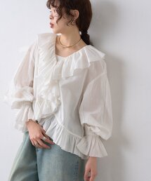 WILLOW | 【willow】ラッフルフリルブラウス(シャツ/ブラウス)