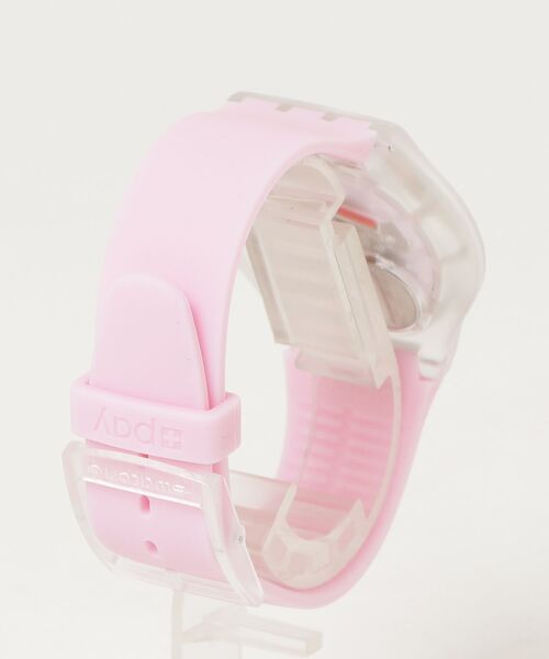 SWATCH(スウォッチ)の「PERFECTLY GREEN PAY(アナログ腕時計・レディース・グリーン/ライトグリーン/ピンク・FREE)」の10枚目の写真