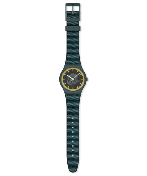 SWATCH(スウォッチ)の「PERFECTLY GREEN PAY(アナログ腕時計・レディース・グリーン/ライトグリーン/ピンク・FREE)」の5枚目の写真