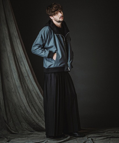 NO ID.（ノーアイディ）の「mp14616-ﾊｶﾏﾌﾟﾘｰﾂﾄﾗｳｻﾞｰｽﾞ パンツ(458006-421P)（その他パンツ・メンズ・グレー/ブラック・2/1）」の16枚目の写真