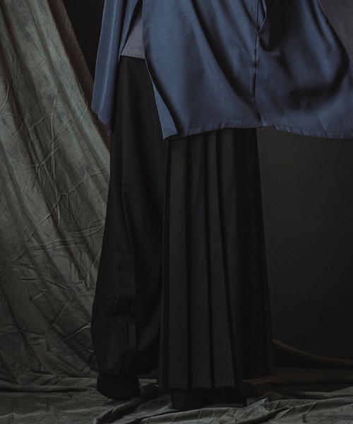 NO ID.（ノーアイディ）の「mp14616-ﾊｶﾏﾌﾟﾘｰﾂﾄﾗｳｻﾞｰｽﾞ パンツ(458006-421P)（その他パンツ・メンズ・グレー/ブラック・2/1）」の19枚目の写真