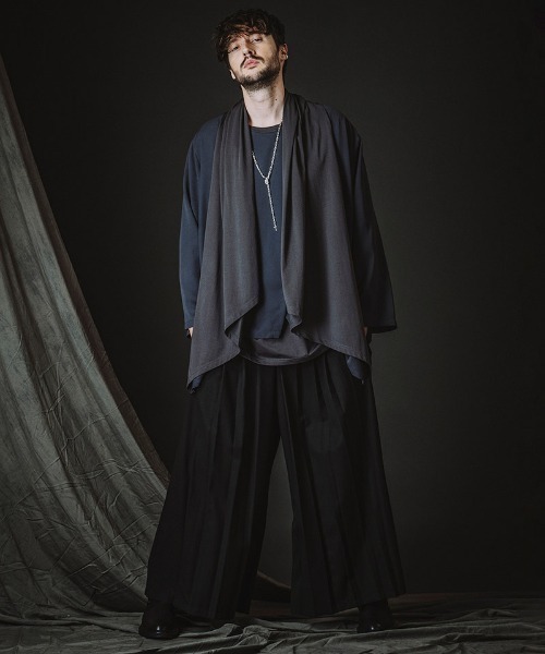 NO ID.（ノーアイディ）の「mp14616-ﾊｶﾏﾌﾟﾘｰﾂﾄﾗｳｻﾞｰｽﾞ パンツ(458006-421P)（その他パンツ・メンズ・グレー/ブラック・2/1）」の20枚目の写真