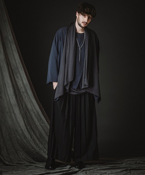 NO ID.（ノーアイディ）の「mp14616-ﾊｶﾏﾌﾟﾘｰﾂﾄﾗｳｻﾞｰｽﾞ パンツ(458006-421P)（その他パンツ・メンズ・グレー/ブラック・2/1）」の21枚目の写真