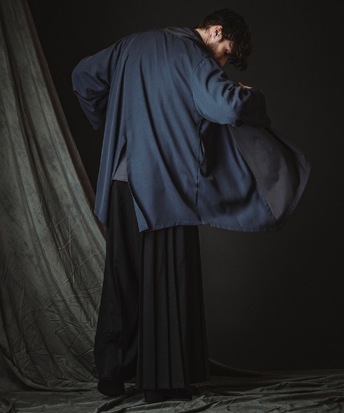 NO ID.（ノーアイディ）の「mp14616-ﾊｶﾏﾌﾟﾘｰﾂﾄﾗｳｻﾞｰｽﾞ パンツ(458006-421P)（その他パンツ・メンズ・グレー/ブラック・2/1）」の22枚目の写真