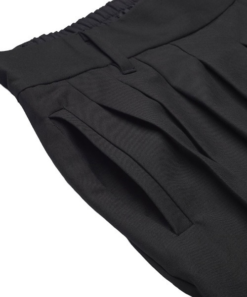 NO ID.（ノーアイディ）の「mp14616-ﾊｶﾏﾌﾟﾘｰﾂﾄﾗｳｻﾞｰｽﾞ パンツ(458006-421P)（その他パンツ・メンズ・グレー/ブラック・2/1）」の7枚目の写真