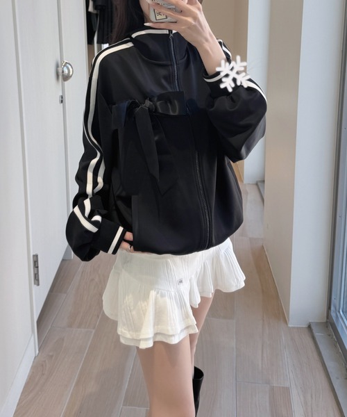 新品タグ有SRL Embroidery zipトラックジャケット シールームリン SRL Embroidery zipトラックジャケット SeaRoomlynn
