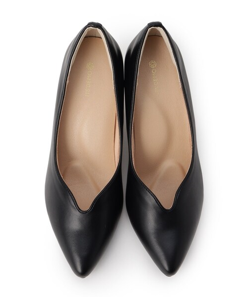 ITS'DEMO（イッツデモ）の「【疲れにくい／静音】ベーシックパンプス（パンプス・レディース・ブラック/アイボリー・40/38）」の7枚目の写真