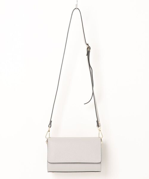 RIPANI（リパーニ）の「【RIPANI】ミニスクエアレザー2WAYバッグ(Q66500)（ショルダーバッグ・レディース・オレンジ/ライトグレー・ALL）」の15枚目の写真