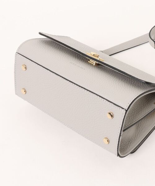 RIPANI（リパーニ）の「【RIPANI】ミニスクエアレザー2WAYバッグ(Q66500)（ショルダーバッグ・レディース・オレンジ/ライトグレー・ALL）」の16枚目の写真