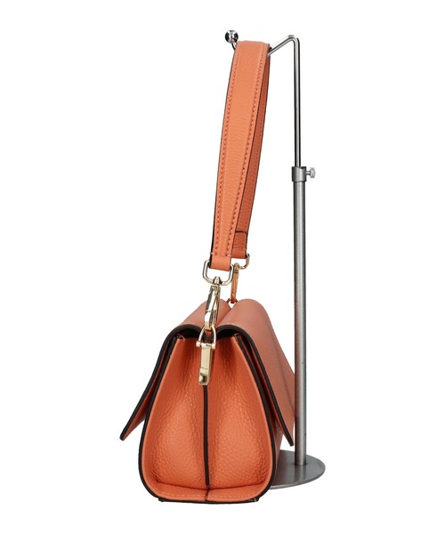 RIPANI（リパーニ）の「【RIPANI】ミニスクエアレザー2WAYバッグ(Q66500)（ショルダーバッグ・レディース・オレンジ/ライトグレー・ALL）」の6枚目の写真