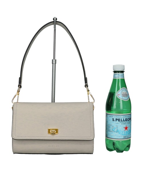 RIPANI（リパーニ）の「【RIPANI】ミニスクエアレザー2WAYバッグ(Q66500)（ショルダーバッグ・レディース・オレンジ/ライトグレー・ALL）」の13枚目の写真