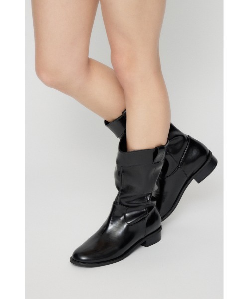 LAGUA GEM（ラグアジェム）の「LUSTER BASIC ブーツ（ブーツ・レディース・ブラック・SMALL/MEDIUM/LARGE）」の11枚目の写真