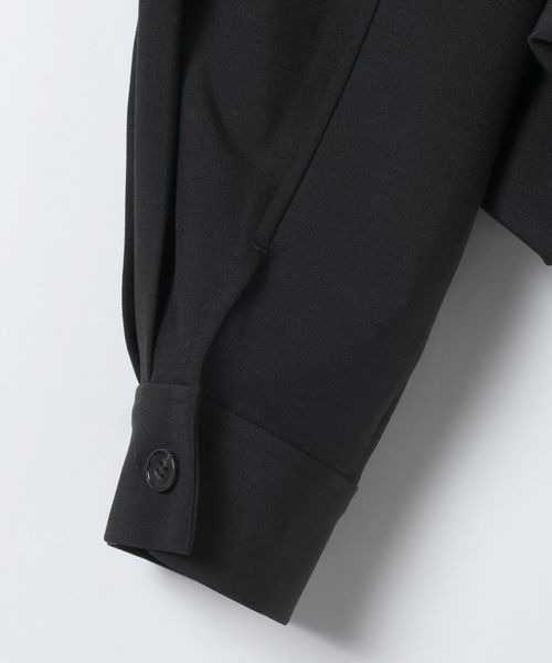 JEANASIS(ジーナシス)の「バルーンZIPブルゾン/653715(ブルゾン・レディース・ブラウン/ブラック/ライトイエロー/オフホワイト・FREE)」の18枚目の写真