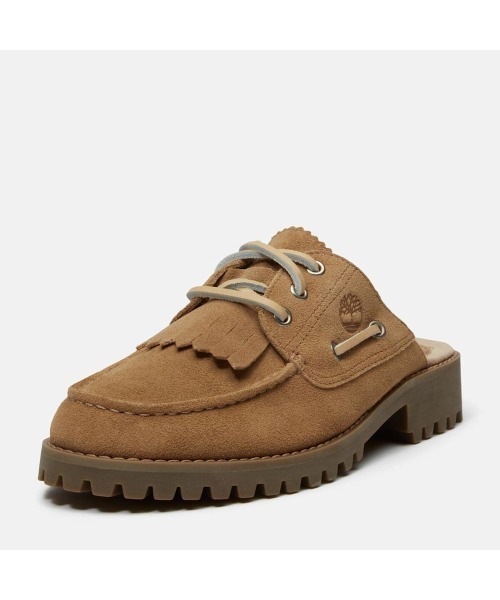 Timberland(ティンバーランド)の「オーセンティック ミュール レディース(モカシン/デッキシューズ・レディース・ベージュ・23.5cm/23.0cm/22.5cm/24.0cm)」の10枚目の写真