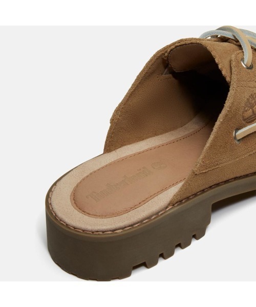 Timberland(ティンバーランド)の「オーセンティック ミュール レディース(モカシン/デッキシューズ・レディース・ベージュ・23.5cm/23.0cm/22.5cm/24.0cm)」の8枚目の写真