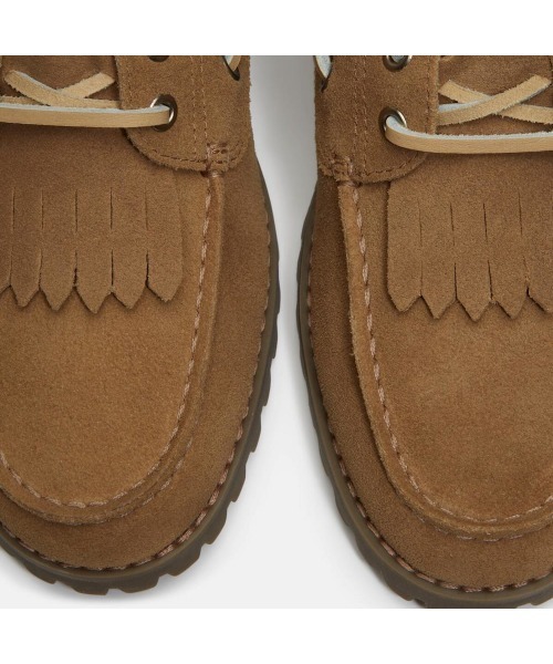 Timberland(ティンバーランド)の「オーセンティック ミュール レディース(モカシン/デッキシューズ・レディース・ベージュ・23.5cm/23.0cm/22.5cm/24.0cm)」の9枚目の写真