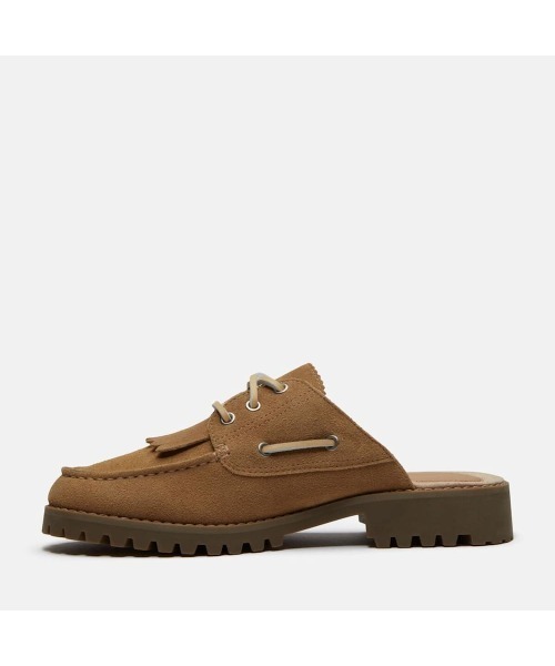Timberland(ティンバーランド)の「オーセンティック ミュール レディース(モカシン/デッキシューズ・レディース・ベージュ・23.5cm/23.0cm/22.5cm/24.0cm)」の11枚目の写真