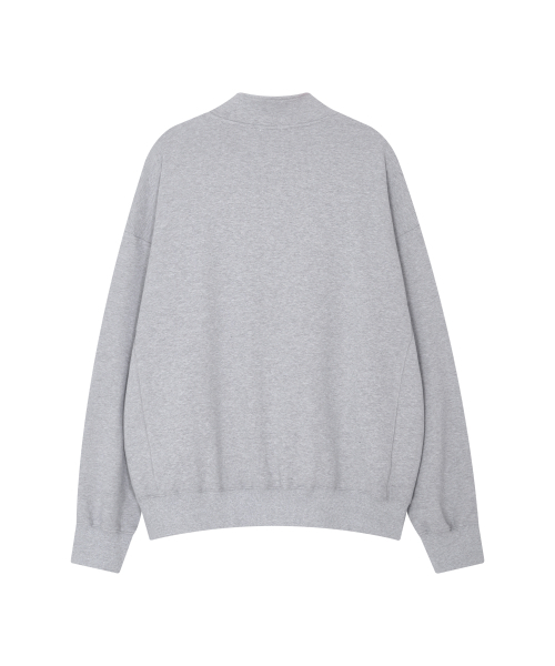 PROCESS(プロセス)の「Sporty Half Zip-up - Melange Grey(スウェット・メンズ・その他・FREE)」の3枚目の写真